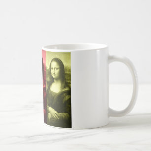 Mona Lisa Primärfarben Kaffeetasse