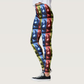 Mona Lisa Primärfarben Leggings (Links)