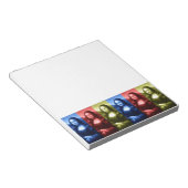 Mona Lisa Primärfarben Notizblock (angewinkelt)