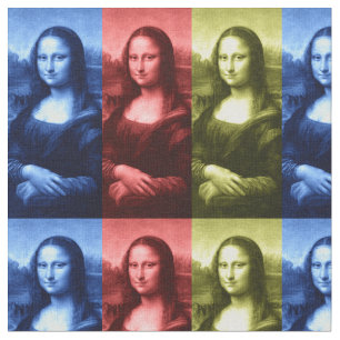 Mona Lisa Primärfarben Stoff