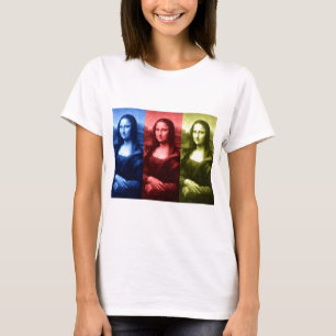 Mona Lisa Primärfarben T-Shirt
