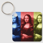 Mona Lisa Primary Colors Keychain Schlüsselanhänger (Vorderseite)