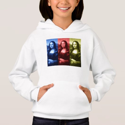 Mona Lisa Primary Colors Sweatshirt (Vorderseite)