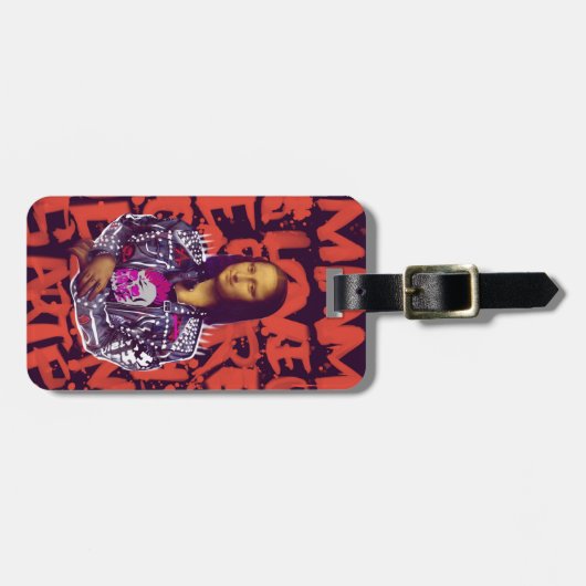 Mona Lisa Punk Art                                 Gepäckanhänger (Vorderseite horizontal)