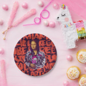 Mona Lisa Punk Art Pappteller (Party)