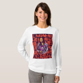 Mona Lisa Punk Art T-Shirt (Vorne ganz)