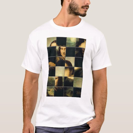 MONA LISA Puzzlespiel T-Shirt (Vorderseite)