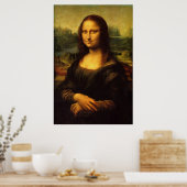 Mona Lisa - Reproduction Art Poster (Küche)