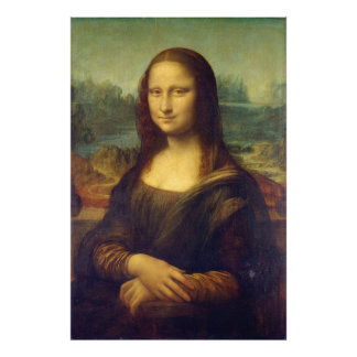 Mona Lisa Reproduction Print - Da Vinci Print Fotodruck