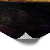 Mona lisa roh poster (Ecke)