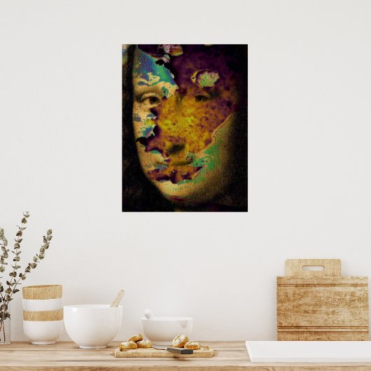 Mona lisa roh poster (Küche)