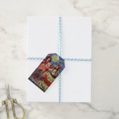 Mona Lisa Romantic Funny Colorful Arte work Geschenkanhänger (Mit Garn)