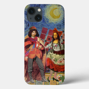 Mona Lisa Romantische Lustige Bunte Kunstwerke Case-Mate iPhone Hülle