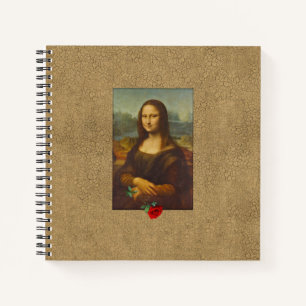 Mona Lisa Rose Notizblock