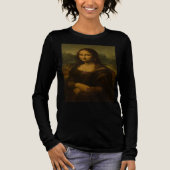 Mona Lisa Ruby Herz Tri-Blend Shirt (Vorderseite)