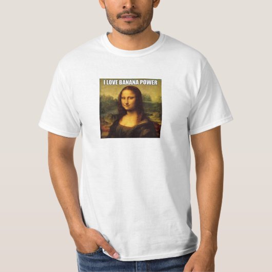 Mona Lisa sagt T-Shirt (Vorderseite)