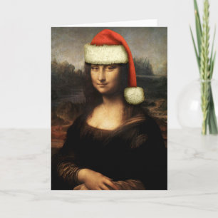 Mona Lisa Sankt Gruß-Karte Feiertagskarte