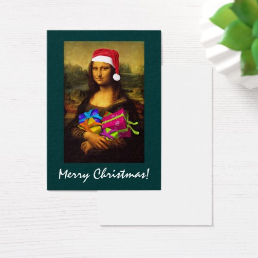 Mona Lisa Santa Claus (Schreibtisch)