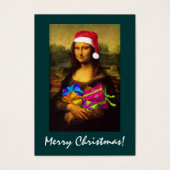 Mona Lisa Santa Claus (Vorderseite)