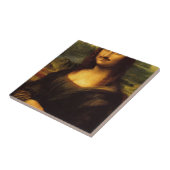 Mona Lisa Schnurrbart Fliese (Seite)
