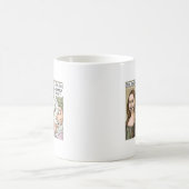 Mona Lisa - schreckliche Zähne Kaffeetasse (Mittel)