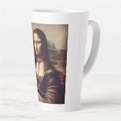 Mona Lisa Shibari Latte Tasse (Rechte Ecke)