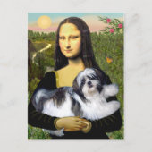 Mona Lisa - Shih Tzu (A-ld) Postkarte (Vorderseite)