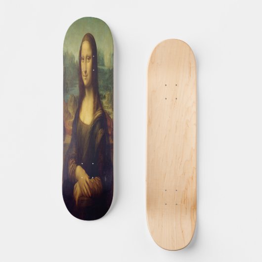 Mona Lisa Skateboard (Vorderseite)