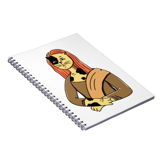 Mona Lisa Sketchbook Notizblock (Rechte Seite)