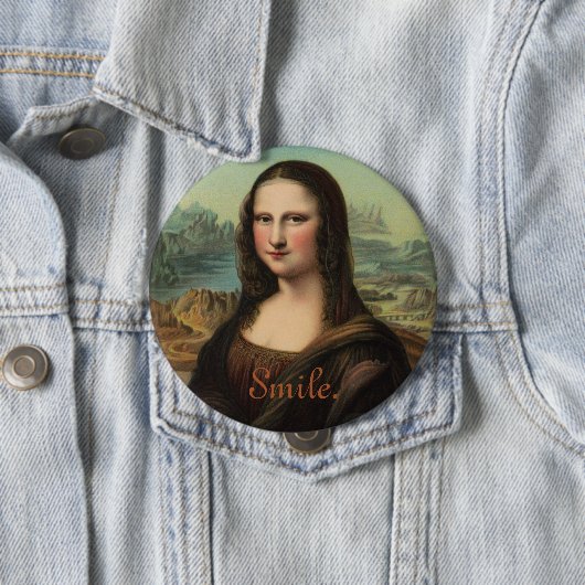 Mona Lisa Smile Button (Beispiel)