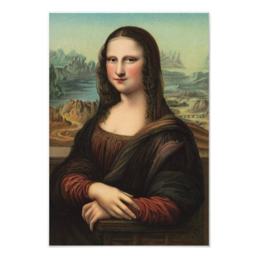Mona Lisa Smile Foto Print (Vorne)