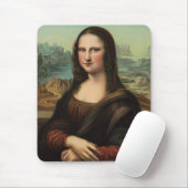 Mona Lisa Smile Mousepad (Mit Mouse)