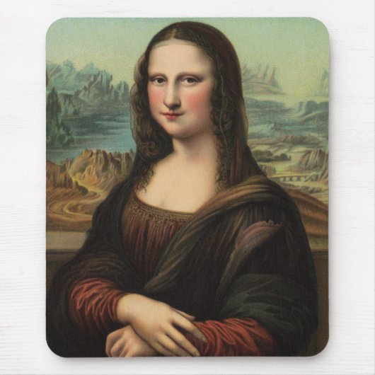 Mona Lisa Smile Mousepad (Vorne)