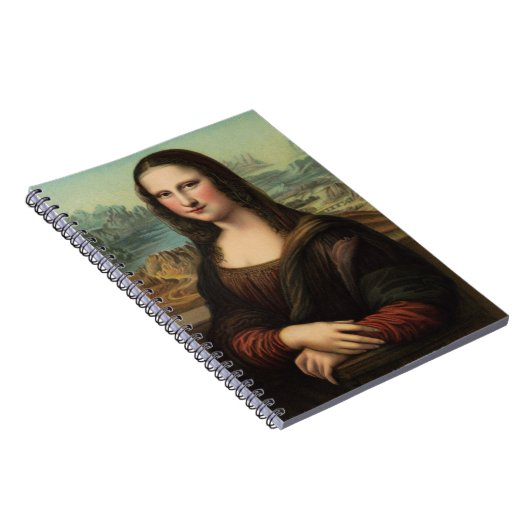 Mona Lisa Smile-Notebook Notizblock (Rechte Seite)