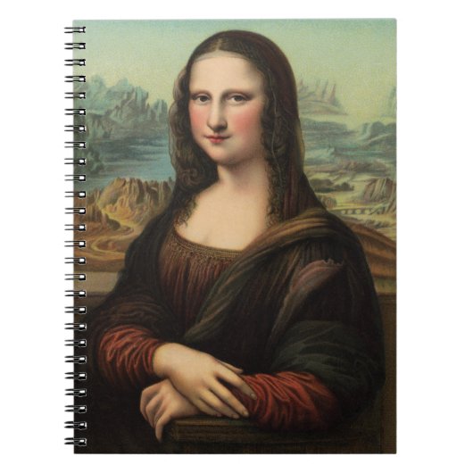 Mona Lisa Smile-Notebook Notizblock (Vorderseite)