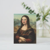 Mona Lisa Smile Postkarte (Stehend Vorderseite)