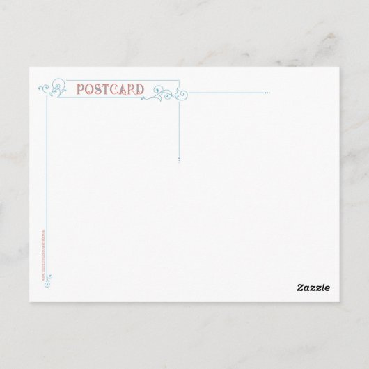 Mona Lisa Smile Postkarte (Rückseite)