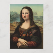 Mona Lisa Smile Postkarte (Vorderseite)
