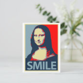 Mona Lisa Smile Postkarte (Stehend Vorderseite)