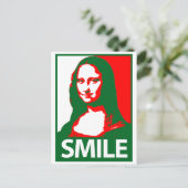 Mona Lisa Smile Postkarte (Stehend Vorderseite)