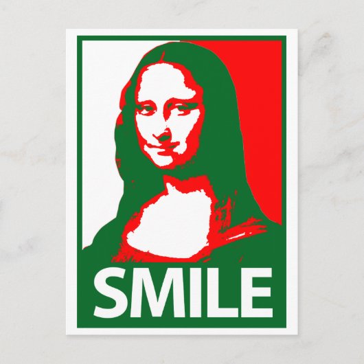 Mona Lisa Smile Postkarte (Vorderseite)