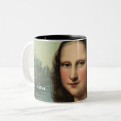 Mona Lisa Smile Tasse (Vorderseite Links)