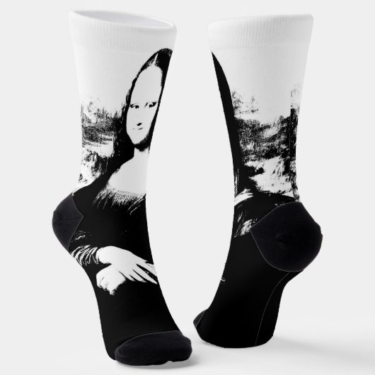Mona Lisa Socken (Gewinkelt)