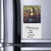 Mona Lisa spielt im Safe um Coronavirus, ZFBP Magnet