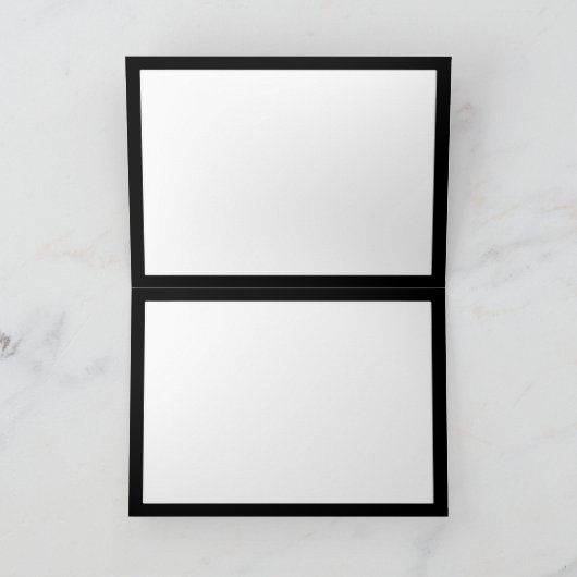 Mona Lisa St. Patrick's Day Clover Karte (Innenseite)