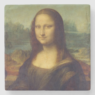 Mona Lisa Steinuntersetzer