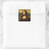 Mona Lisa Sticker (Tasche)