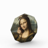 Mona Lisa striking a "Kyun Pose" Fotoblock (Links)