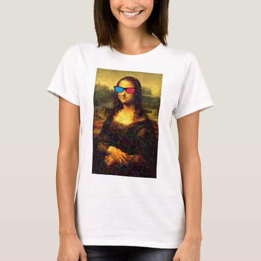 Mona lisa T-Shirt (Vorderseite)