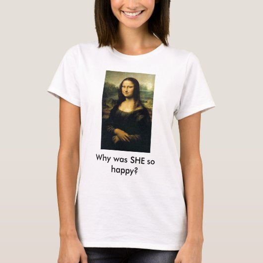 Mona Lisa T-Shirt (Vorderseite)